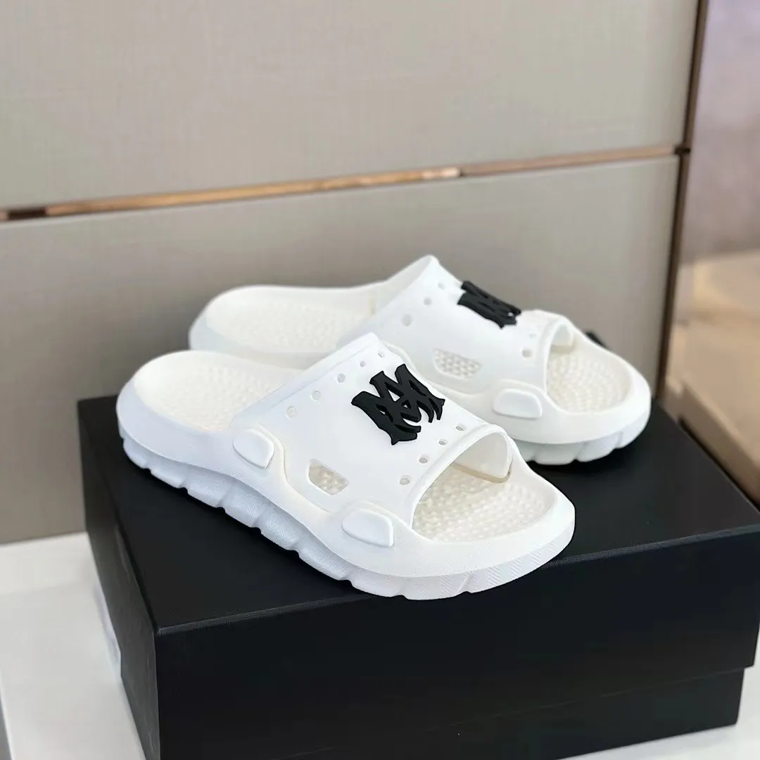 Men's shoes 💰P320💰amiri high-end boutique luxury slippers, 1:1 high-end quality, casual and sunny, loose and comfortable, the highest version of high-quality boutique, a must-have in summer! Code number: 39--46
